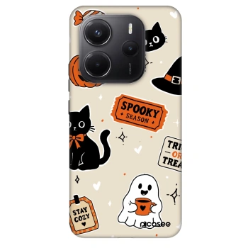 Maskica za Xiaomi Redmi Note 14 5G - Halloween stickers