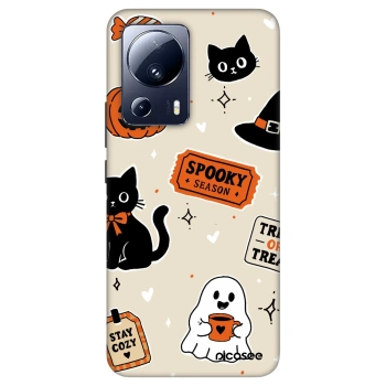 Maskica za Xiaomi 13 Lite - Halloween stickers