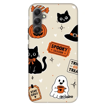 Maskica za Samsung Galaxy A34 5G A346B - Halloween stickers