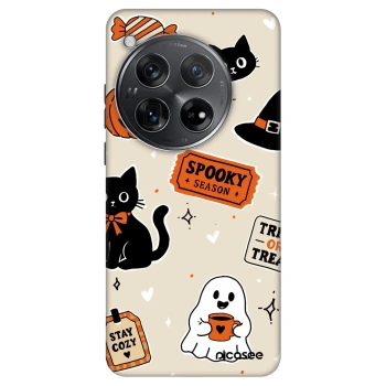 Maskica za OnePlus 12 5G - Halloween stickers