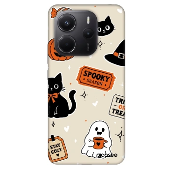 Maskica za Xiaomi Redmi Note 14 4G - Halloween stickers