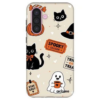 Maskica za Samsung Galaxy A56 5G A566B - Halloween stickers