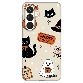 Maskica za Samsung Galaxy S26+ - Halloween stickers