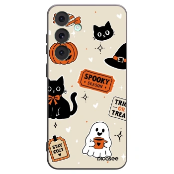 Maskica za Samsung Galaxy S26 FE - Halloween stickers