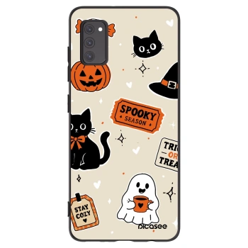 Maskica za Samsung Galaxy A41 A415F - Halloween stickers