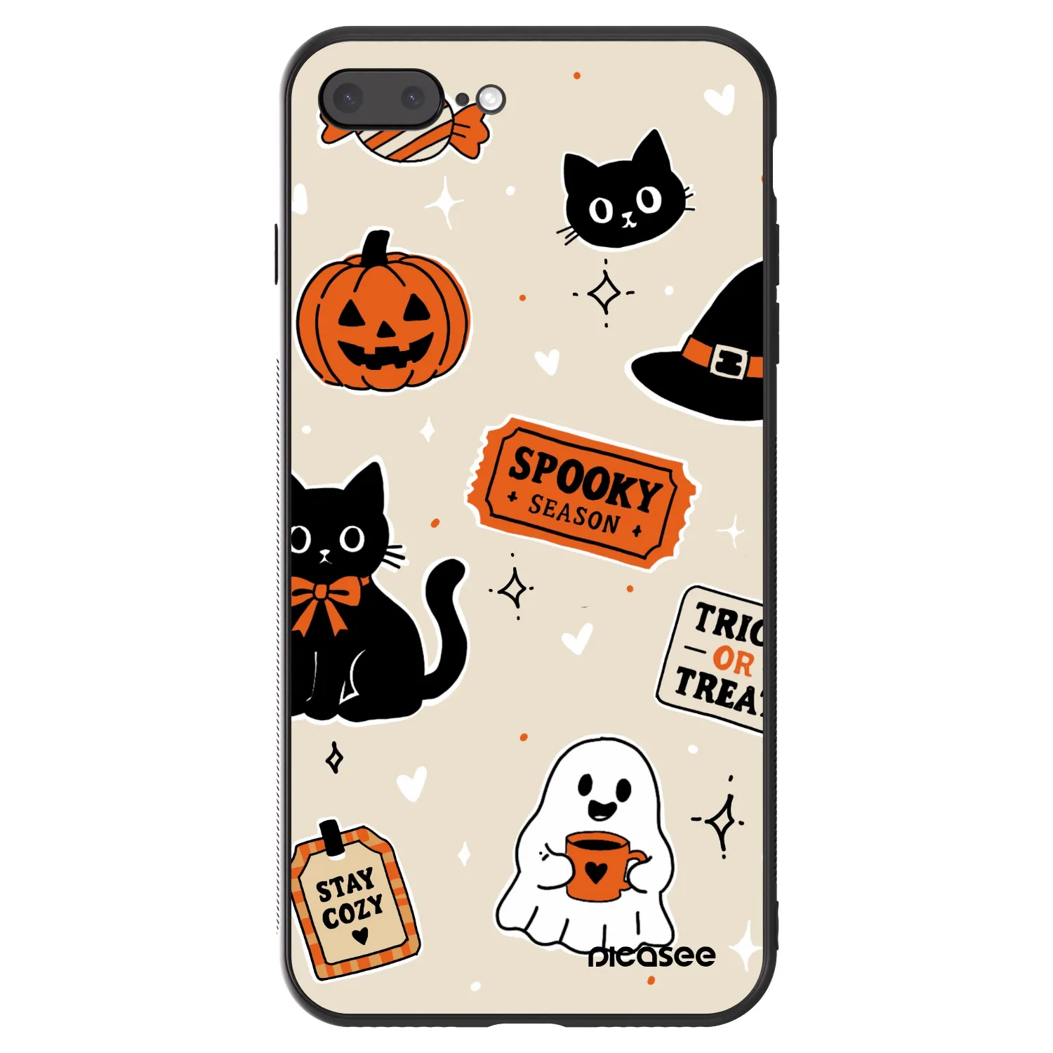 Picasee ULTIMATE CASE za Apple iPhone 7 Plus - Halloween stickers