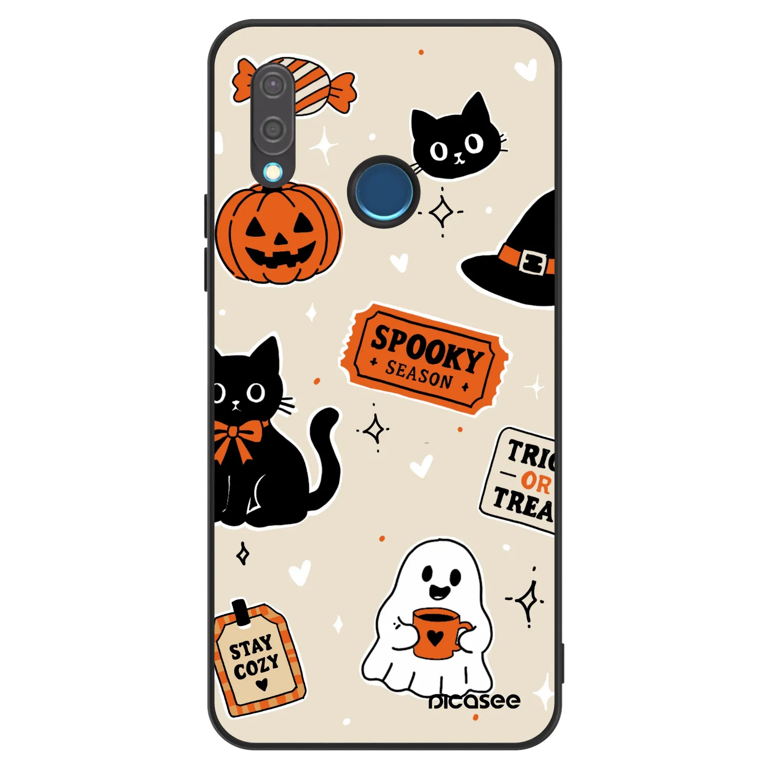 Picasee ULTIMATE CASE za Huawei P20 Lite - Halloween stickers