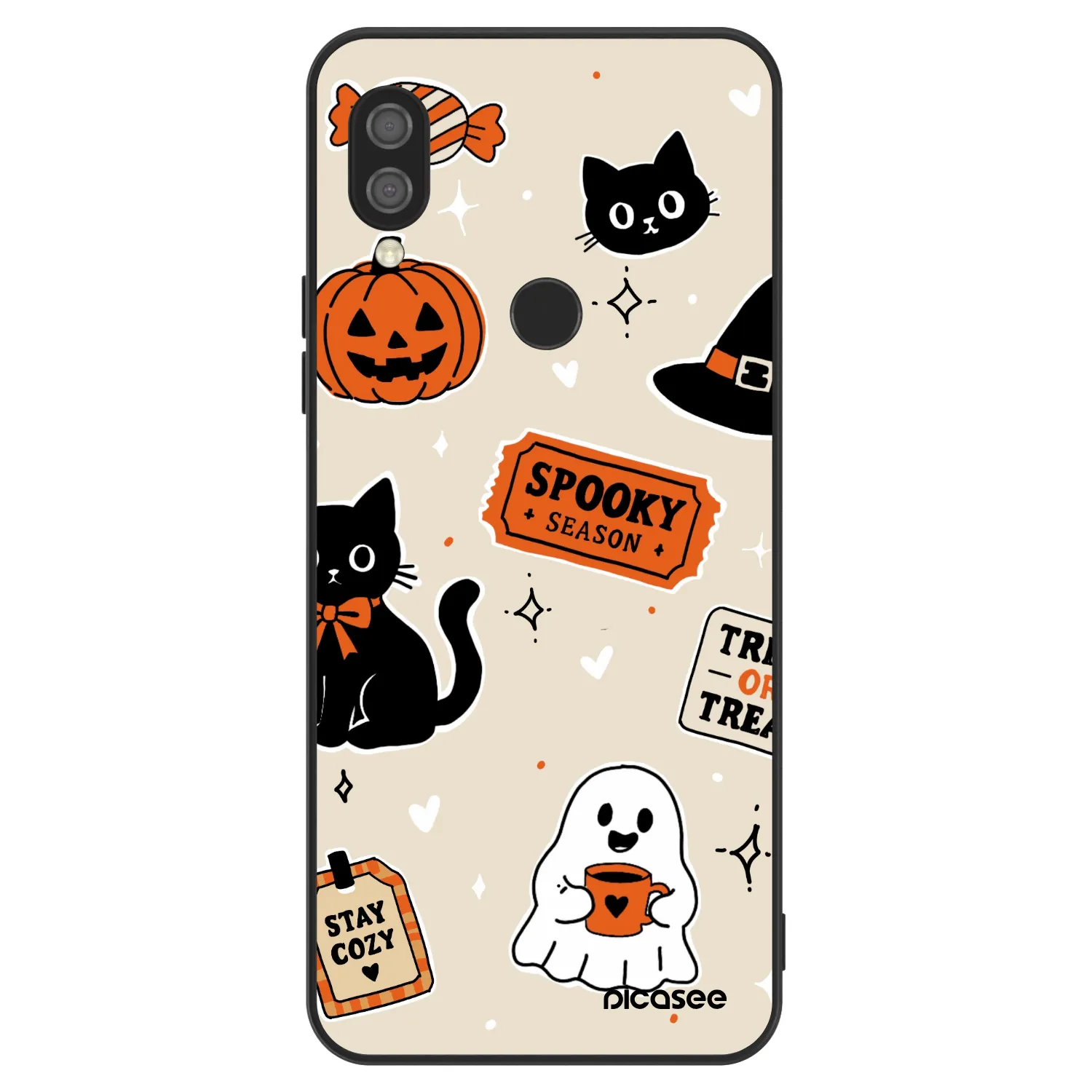 Picasee ULTIMATE CASE za Xiaomi Redmi 7 - Halloween stickers