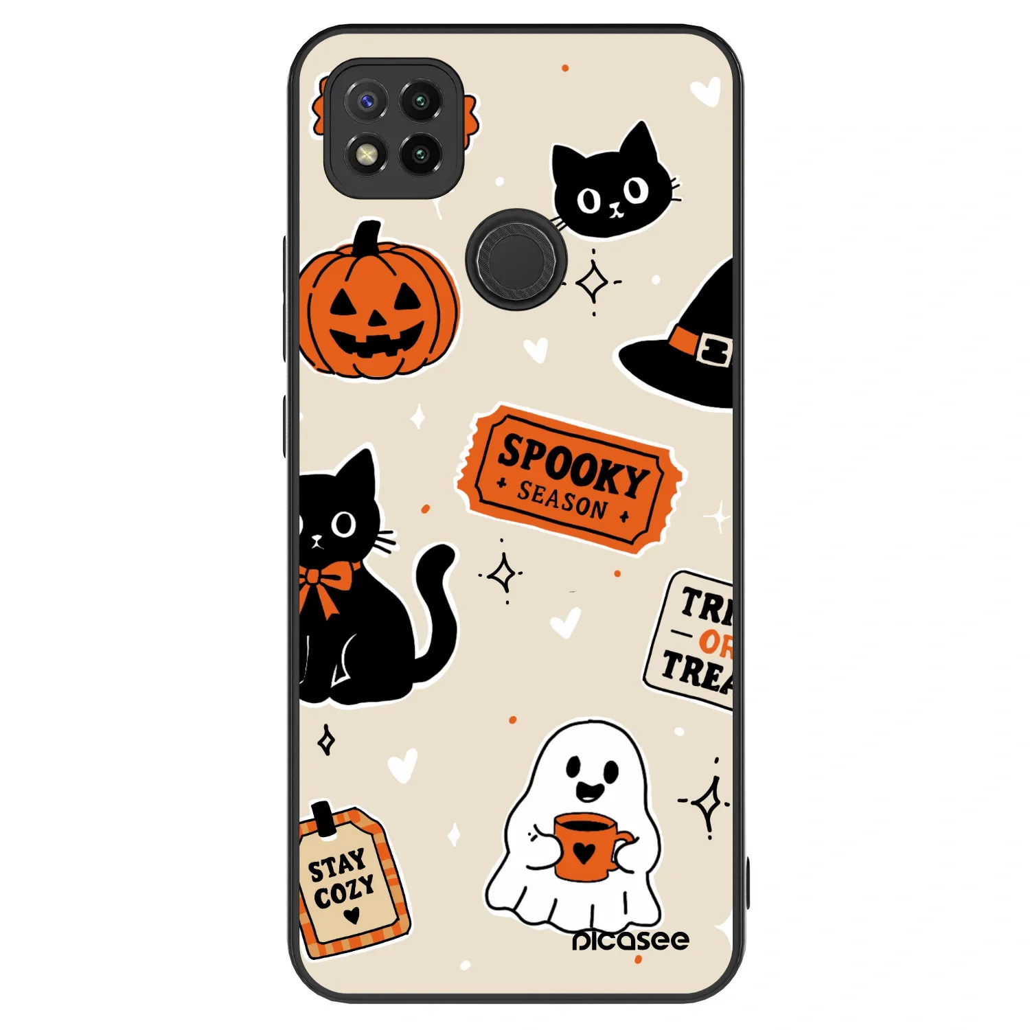 Picasee ULTIMATE CASE za Xiaomi Redmi 9C - Halloween stickers