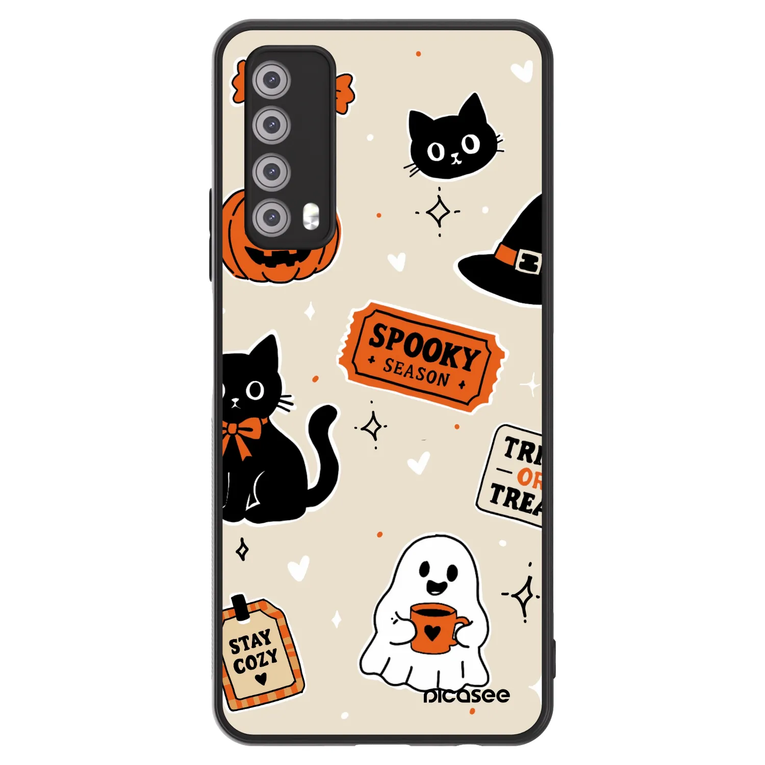 Picasee ULTIMATE CASE za Huawei P Smart 2021 - Halloween stickers