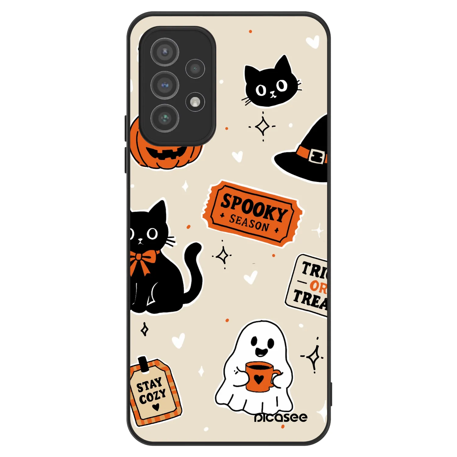 Picasee ULTIMATE CASE za Samsung Galaxy A72 A725F - Halloween stickers
