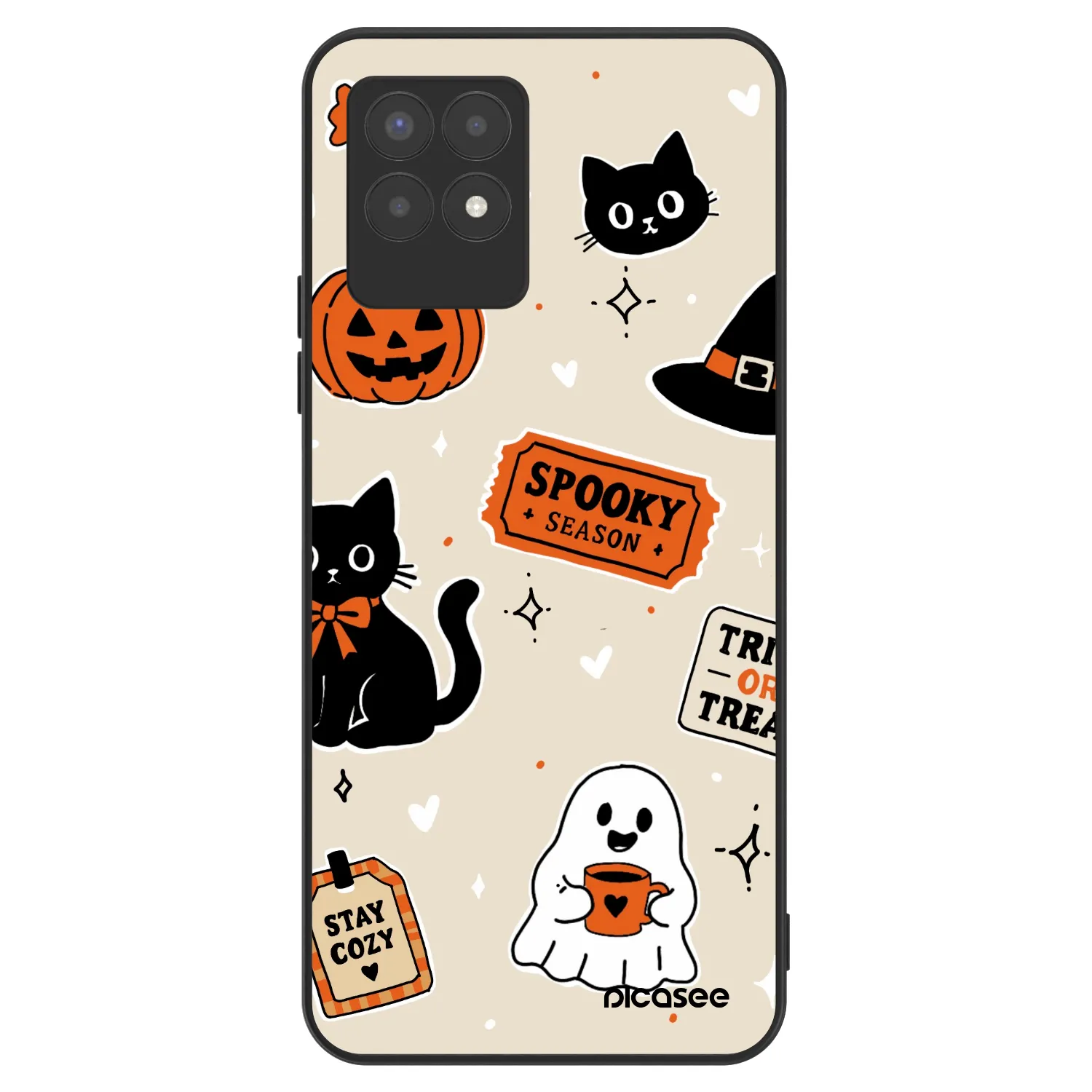 Picasee ULTIMATE CASE za Realme 8i - Halloween stickers
