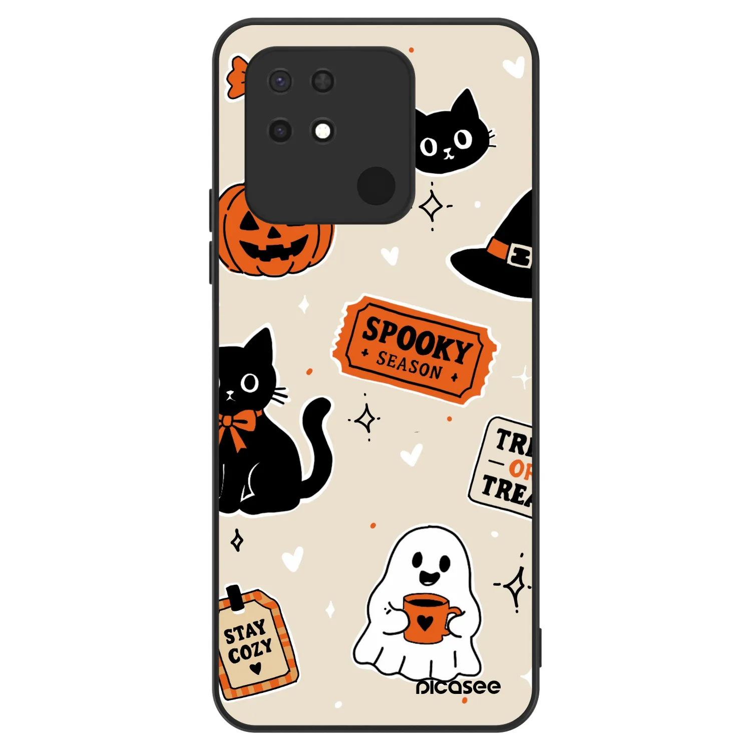 Picasee ULTIMATE CASE za Xiaomi Redmi 10C - Halloween stickers
