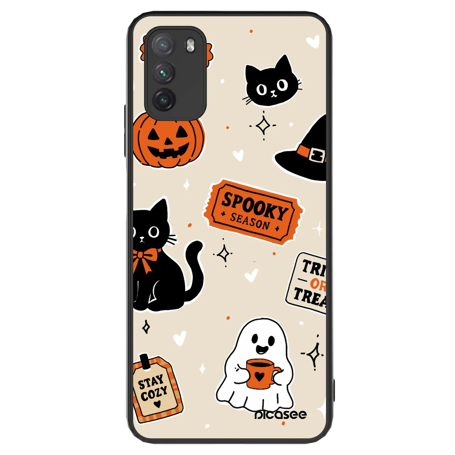 Picasee ULTIMATE CASE za Xiaomi Poco M3 - Halloween stickers