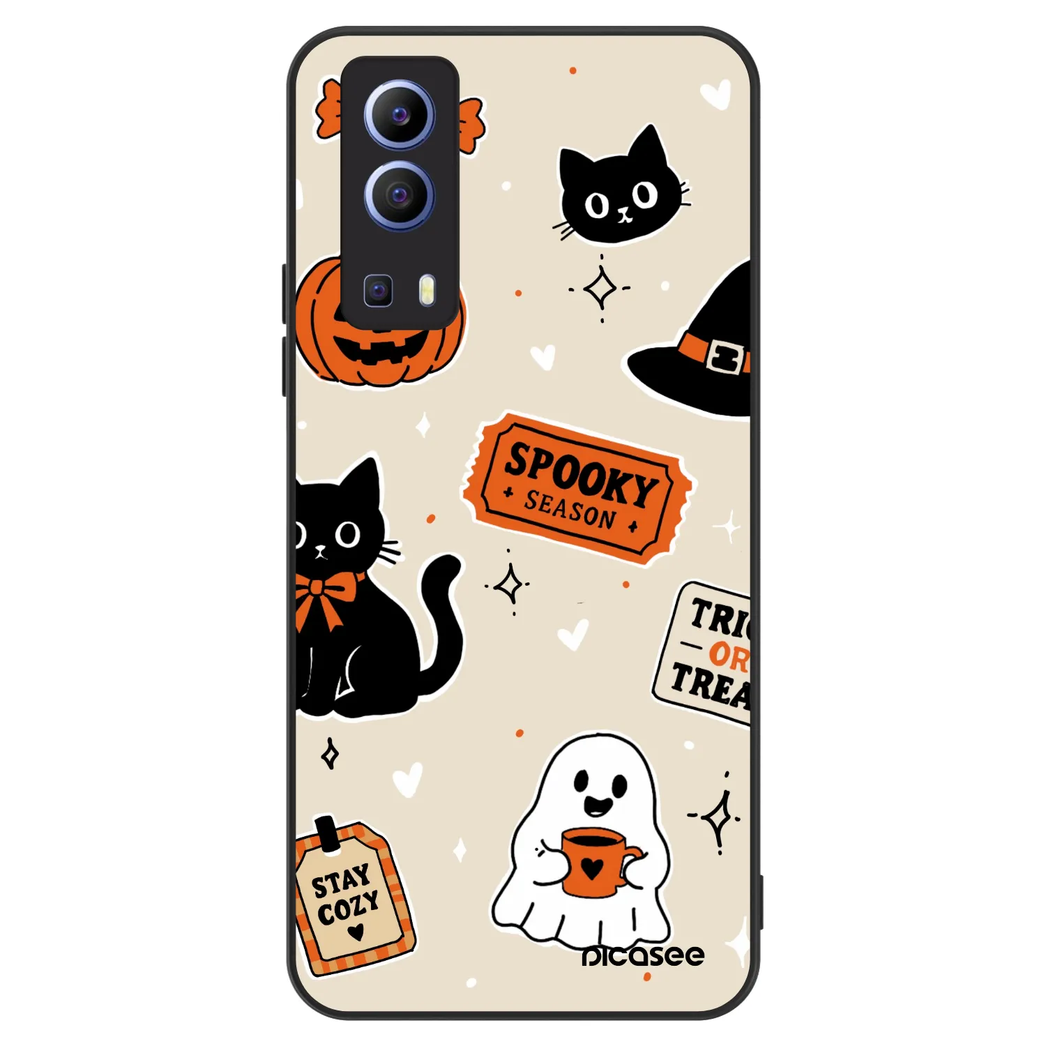 Picasee ULTIMATE CASE za Vivo Y52 5G - Halloween stickers