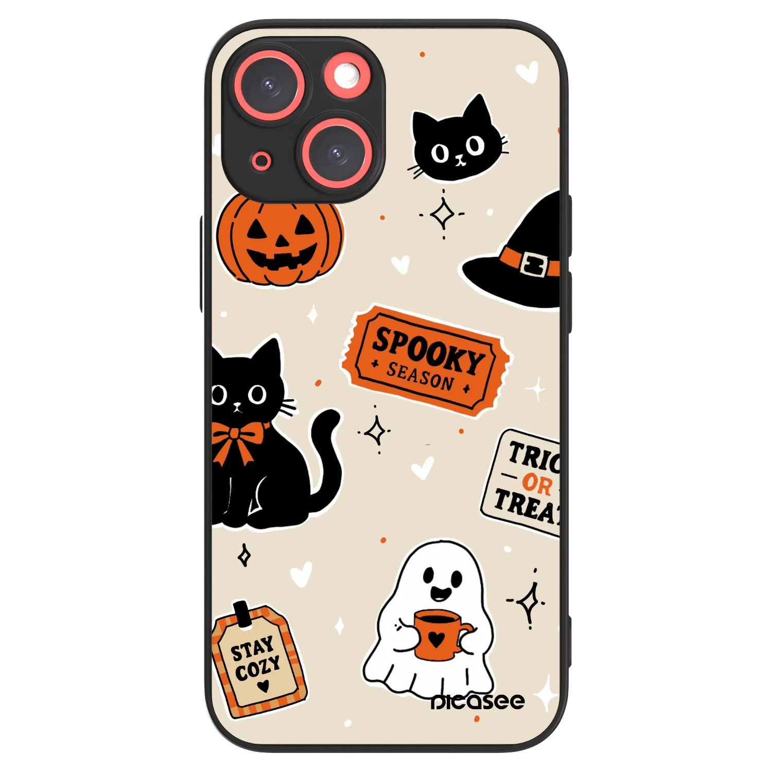 Picasee ULTIMATE CASE MagSafe za Apple iPhone 13 mini - Halloween stickers