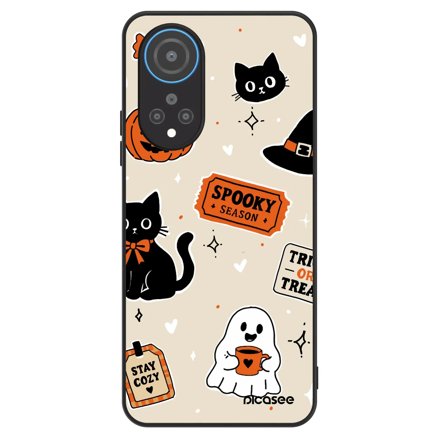 Picasee ULTIMATE CASE za Honor X7 - Halloween stickers