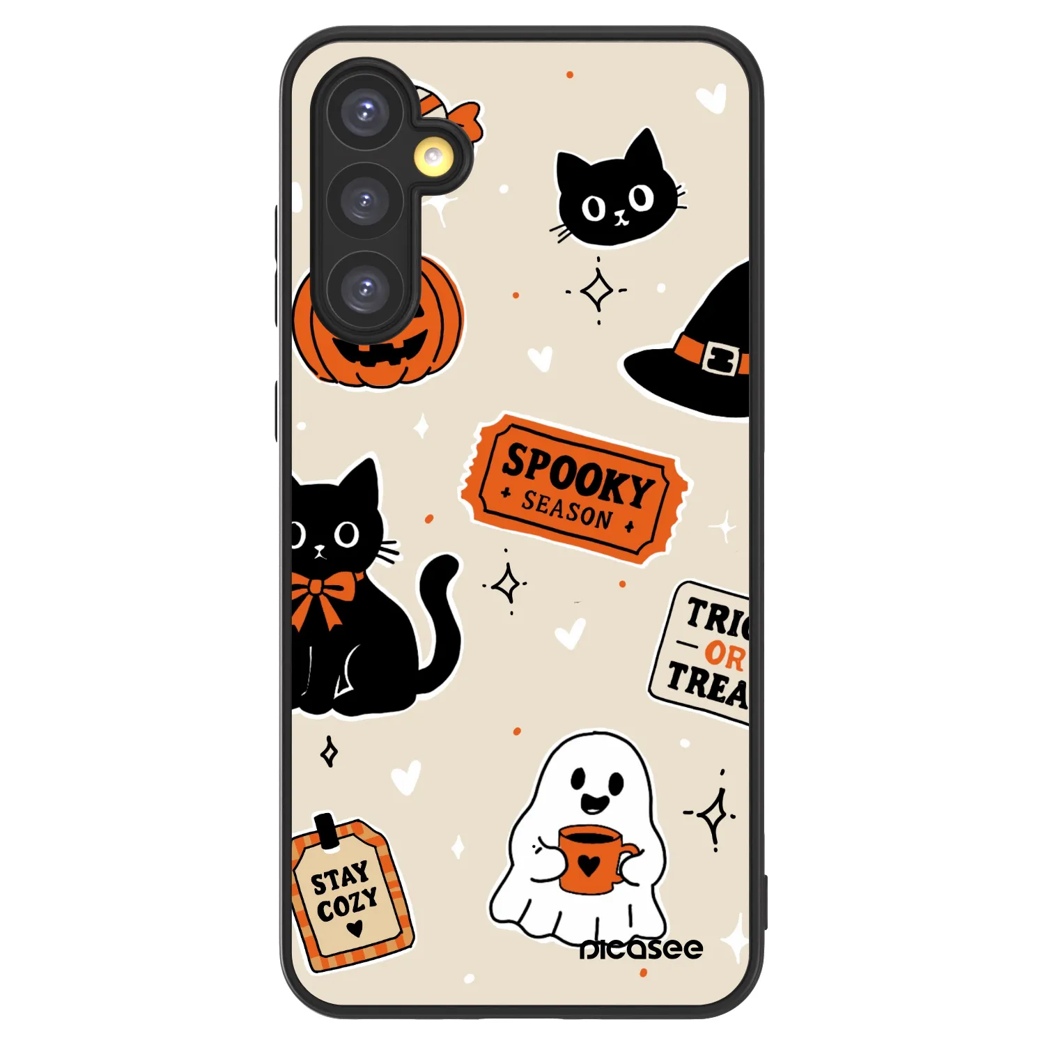Picasee ULTIMATE CASE za Samsung Galaxy A34 5G A346B - Halloween stickers