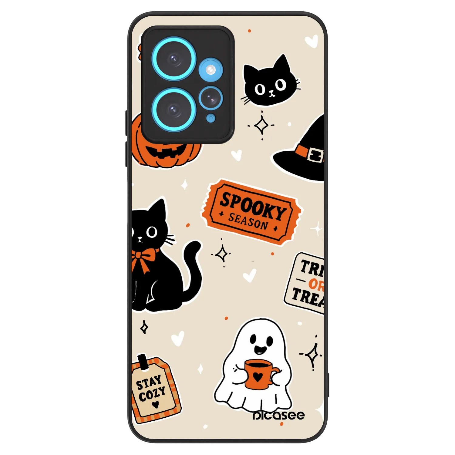 Picasee ULTIMATE CASE za Xiaomi Redmi Note 12 4G - Halloween stickers