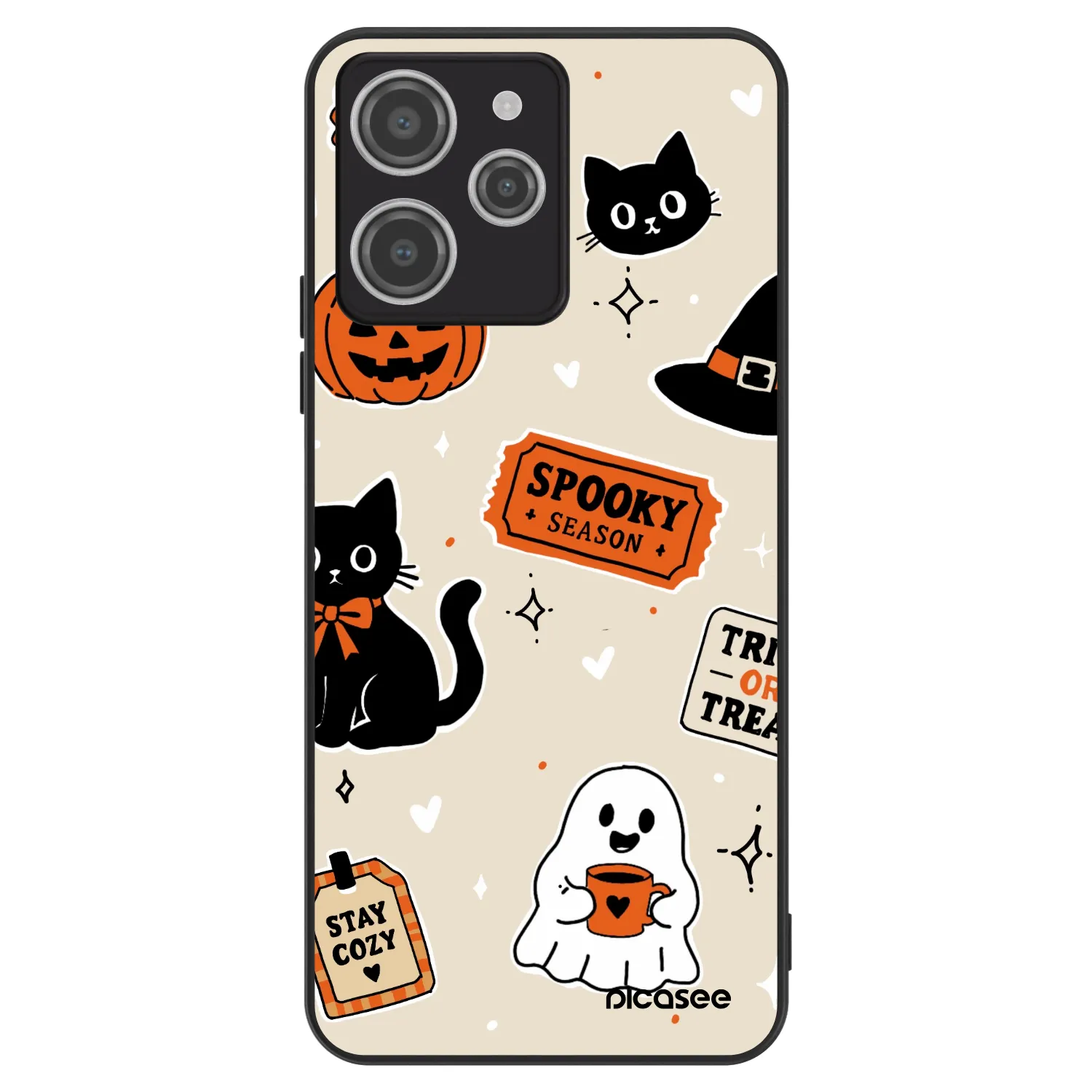 Picasee ULTIMATE CASE za Xiaomi Redmi 12 4G - Halloween stickers