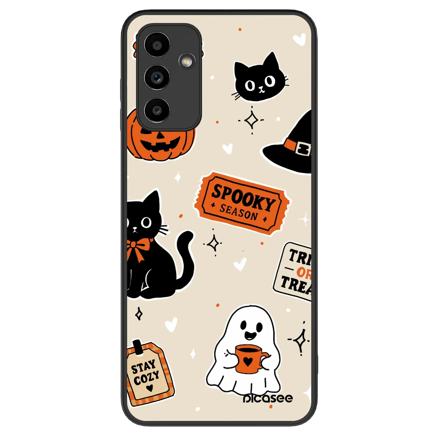 Picasee ULTIMATE CASE za Samsung Galaxy A04s A047F - Halloween stickers