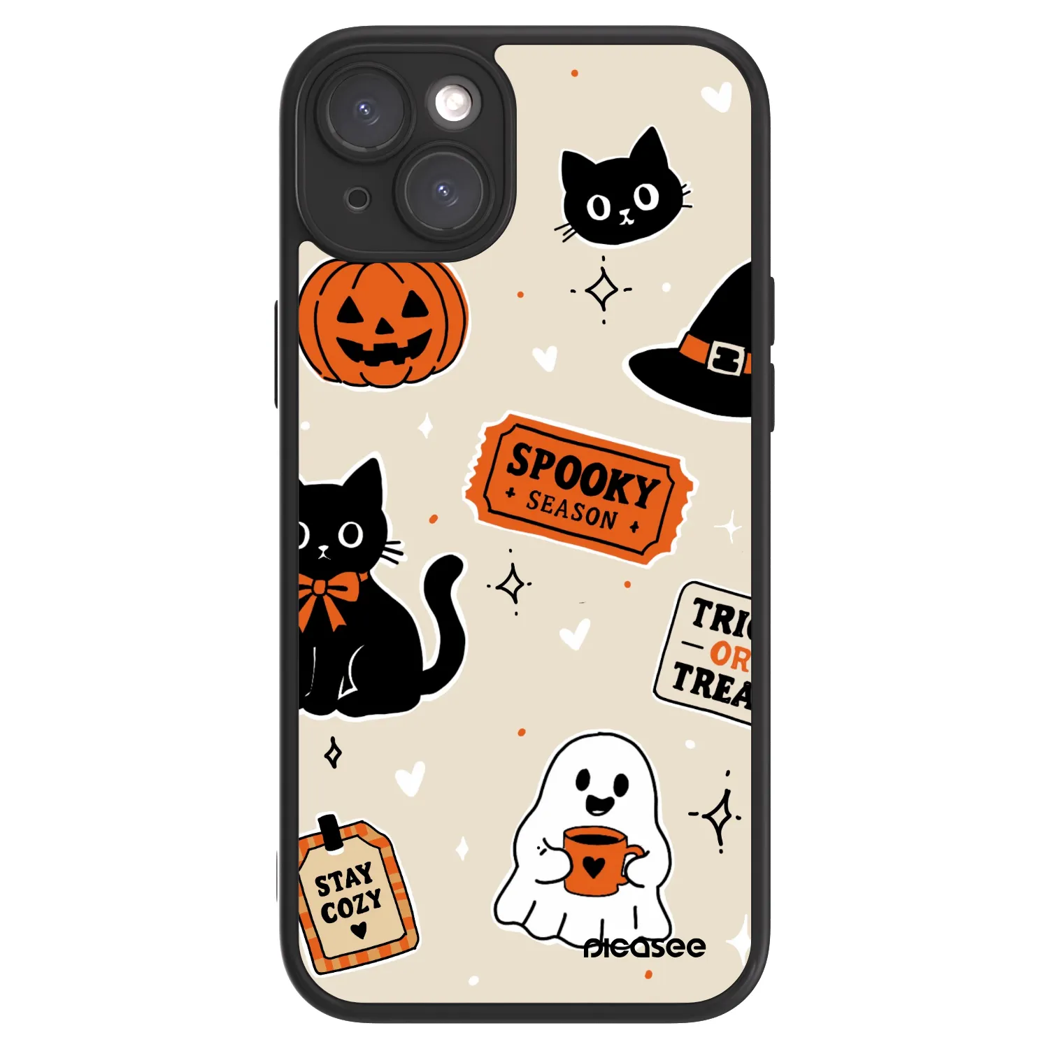 Picasee ULTIMATE CASE MagSafe za Apple iPhone 15 Plus - Halloween stickers