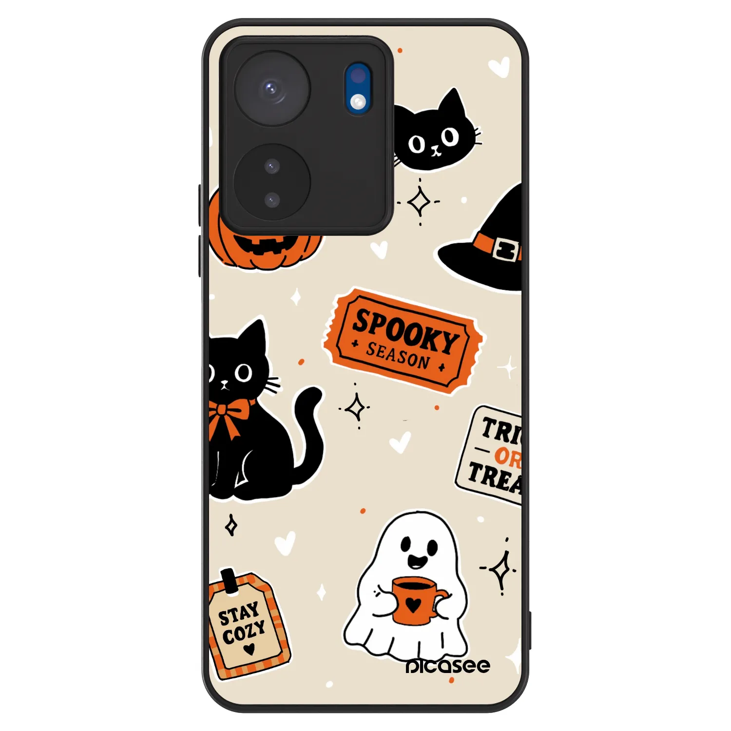 Picasee ULTIMATE CASE za Xiaomi Redmi 13C 4G - Halloween stickers