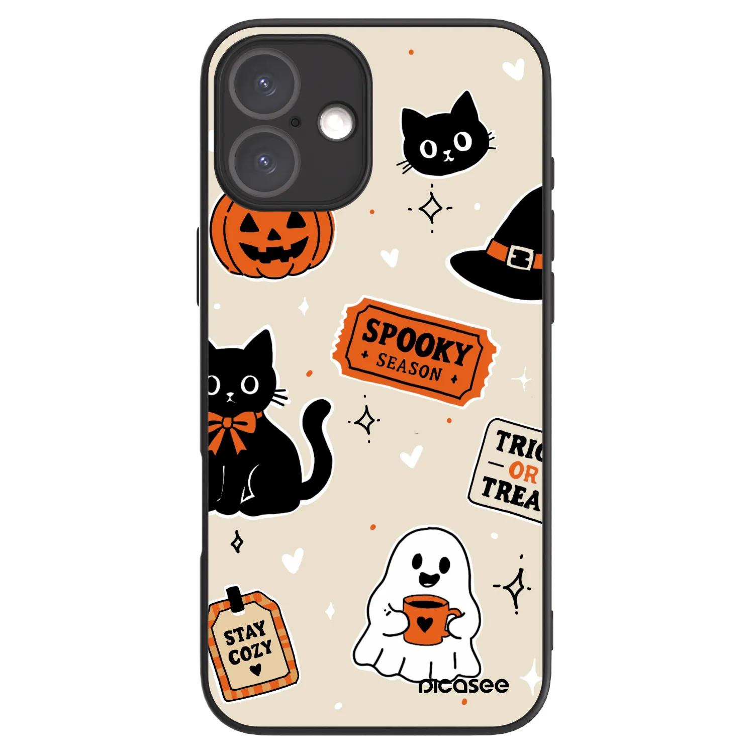 Picasee ULTIMATE CASE za Apple iPhone 16 Plus - Halloween stickers
