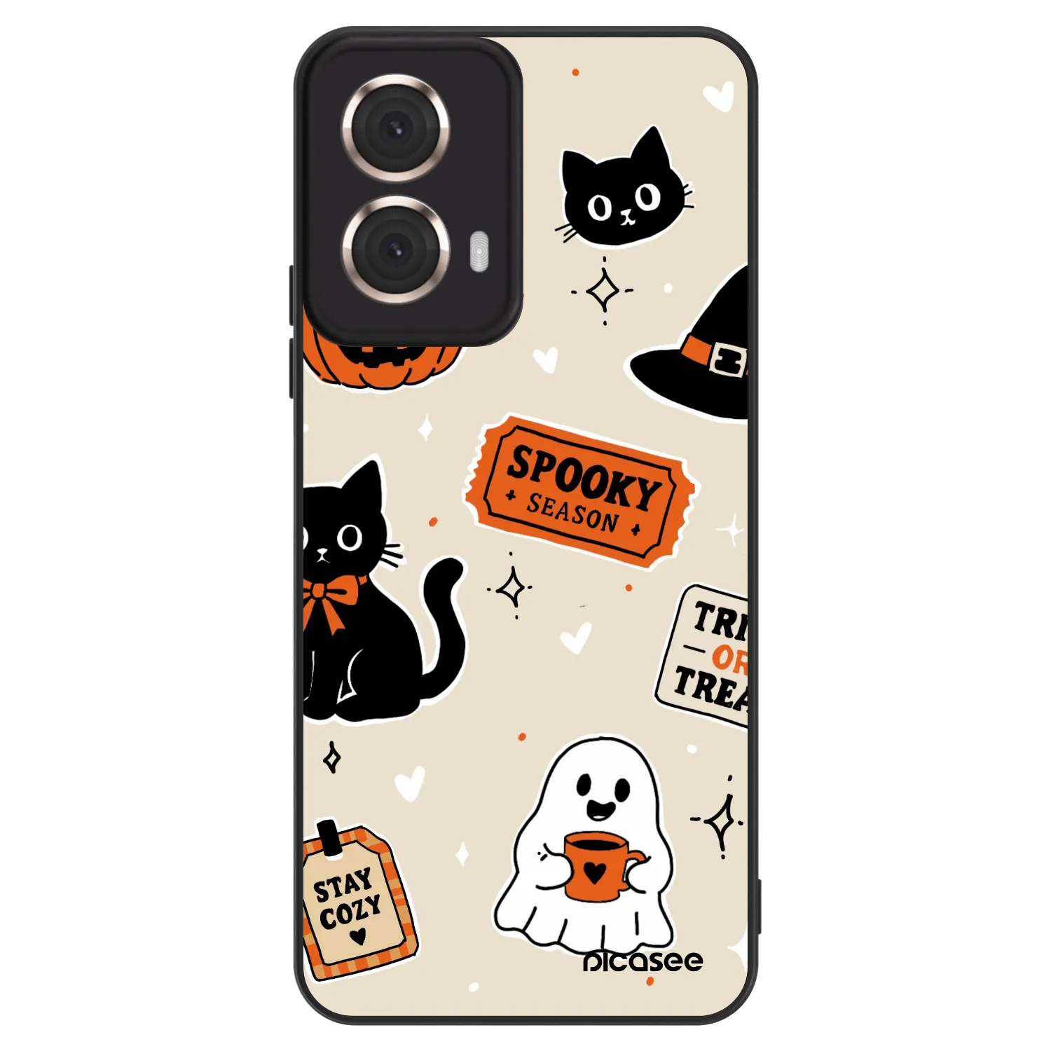 Picasee ULTIMATE CASE za Motorola Moto G85 - Halloween stickers