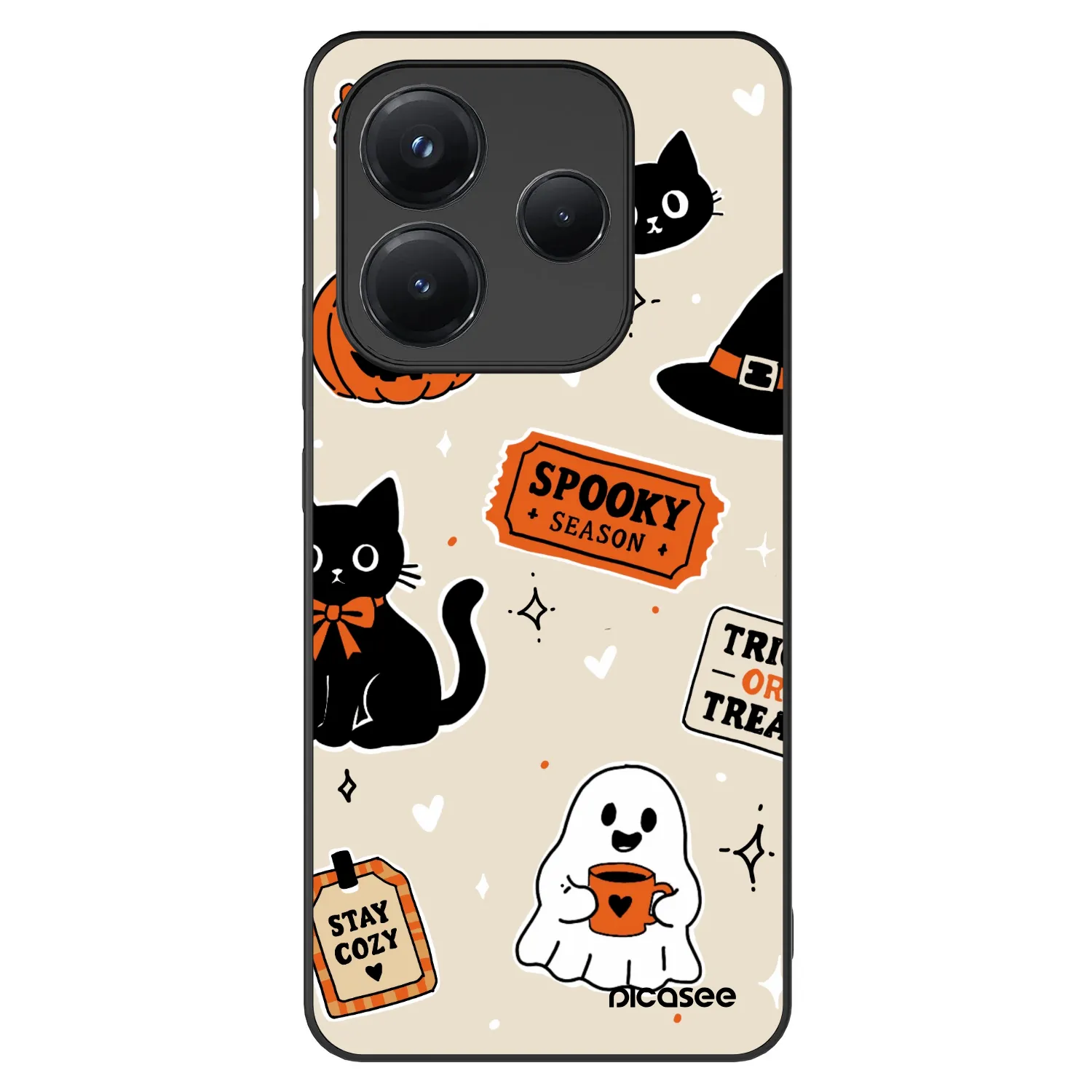 Picasee ULTIMATE CASE za Xiaomi Redmi Note 14 5G - Halloween stickers