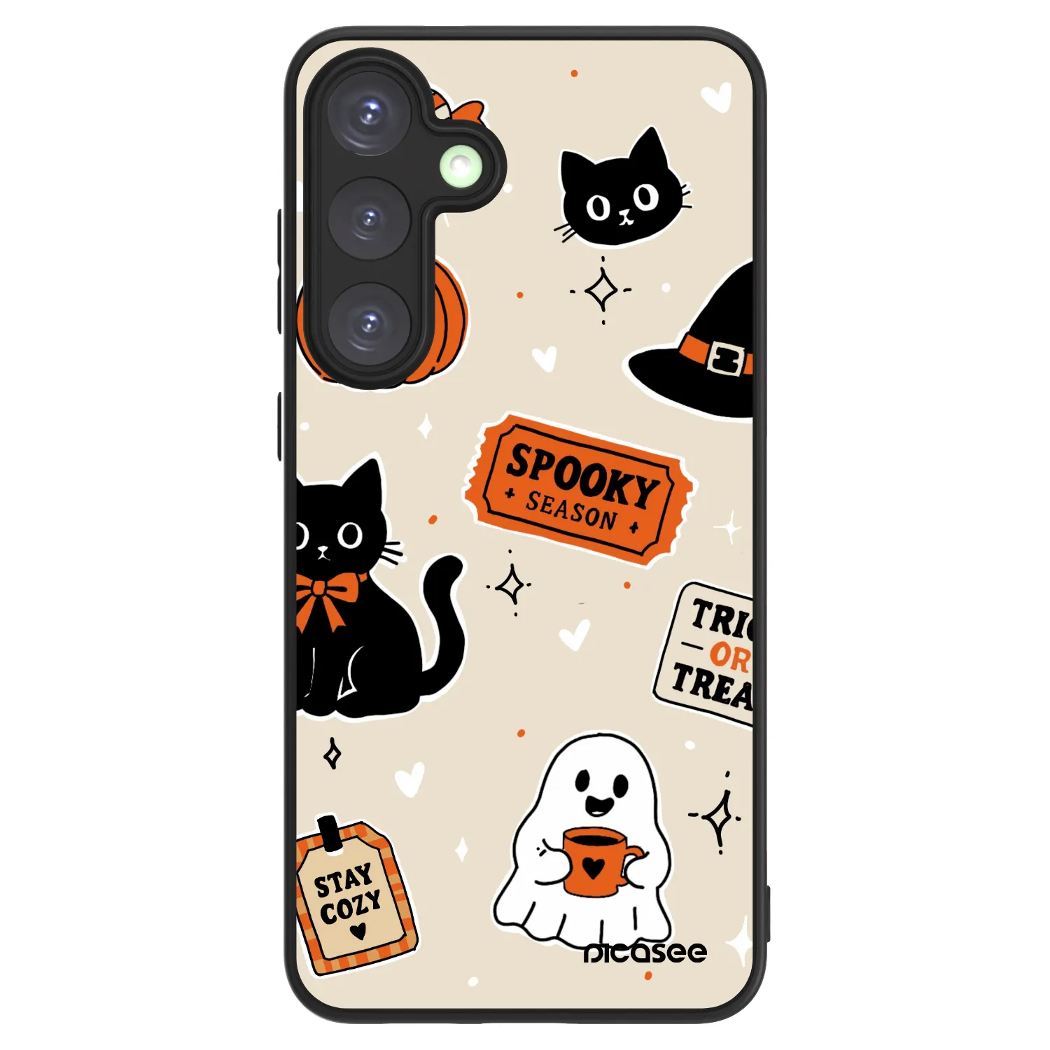 Picasee ULTIMATE CASE za Samsung Galaxy S25+ 5G - Halloween stickers