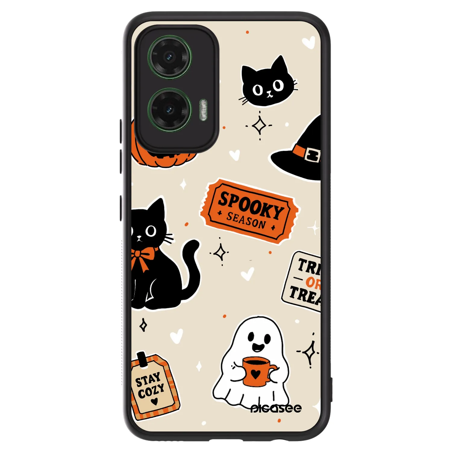 Picasee ULTIMATE CASE za Motorola Moto G35 5G - Halloween stickers