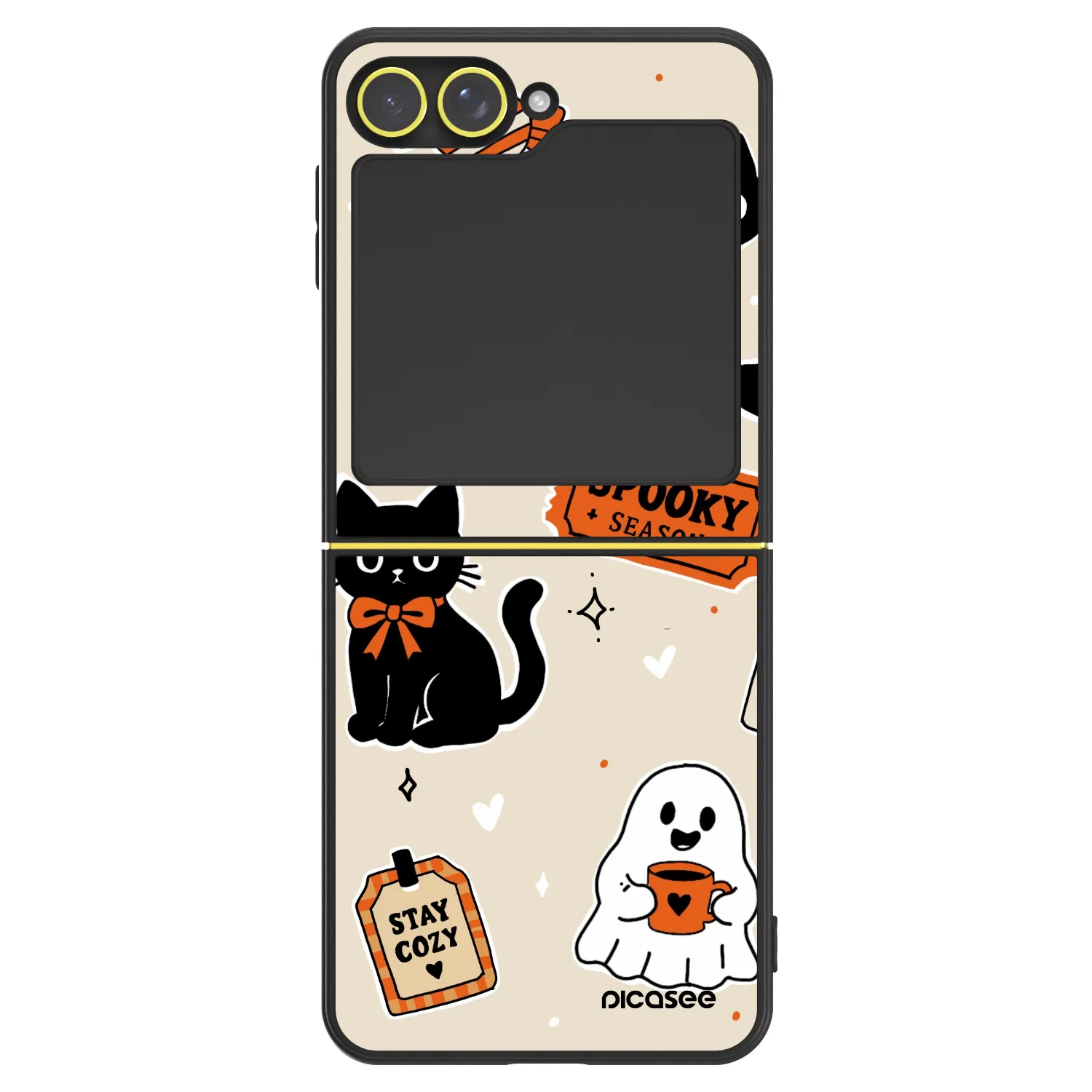 Picasee ULTIMATE CASE za Samsung Galaxy Z Flip6 5G - Halloween stickers