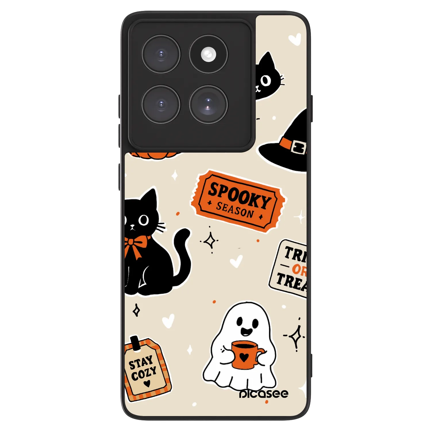 Picasee ULTIMATE CASE za Motorola Edge 60 Fusion - Halloween stickers