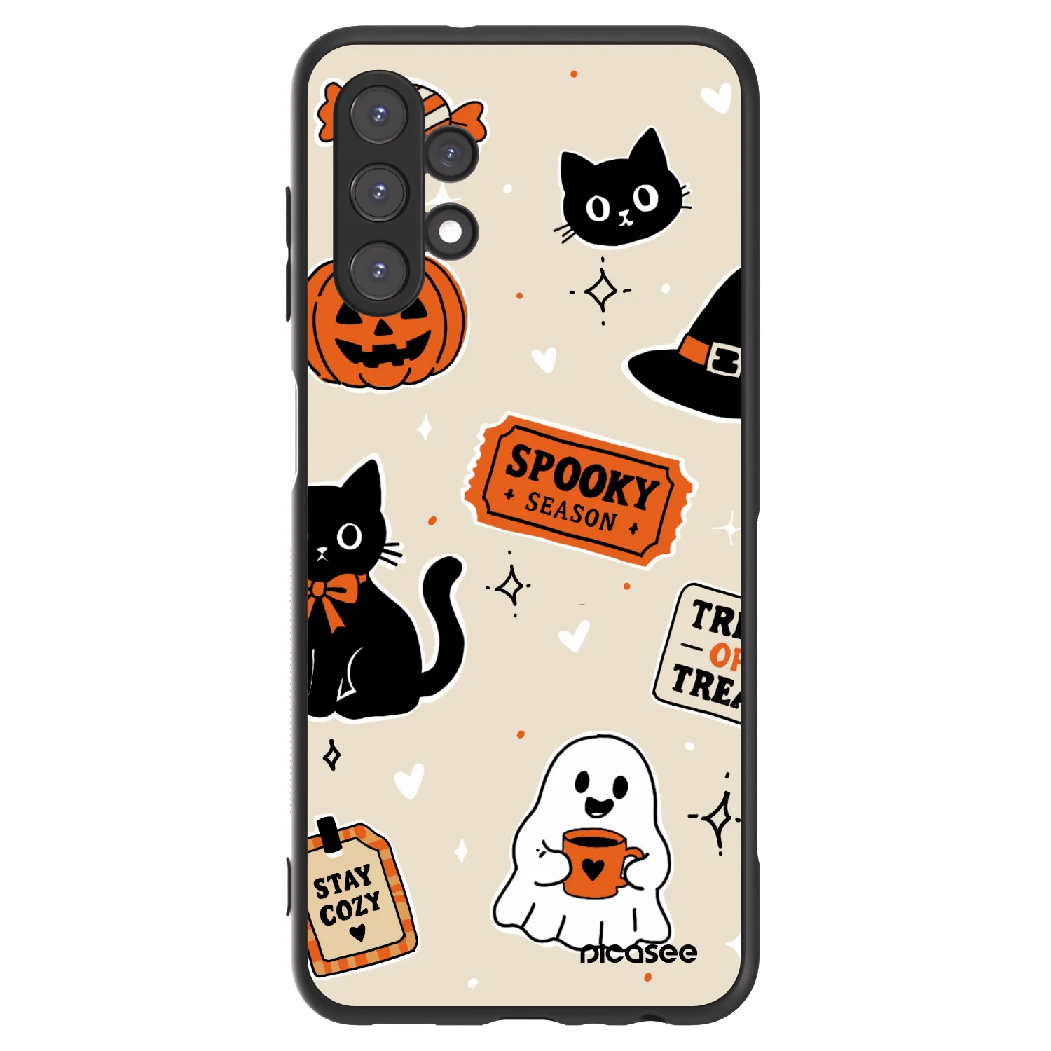 Picasee ULTIMATE CASE za Samsung Galaxy A13 5G - Halloween stickers