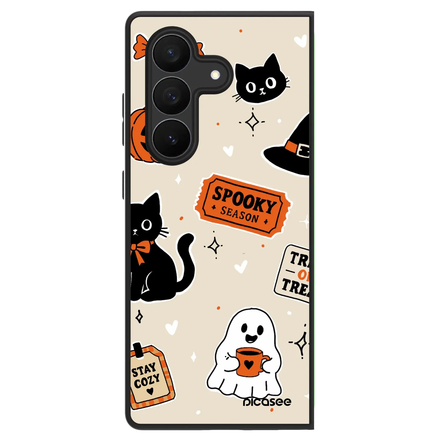 Picasee ULTIMATE CASE za Samsung Galaxy Z Fold7 5G - Halloween stickers