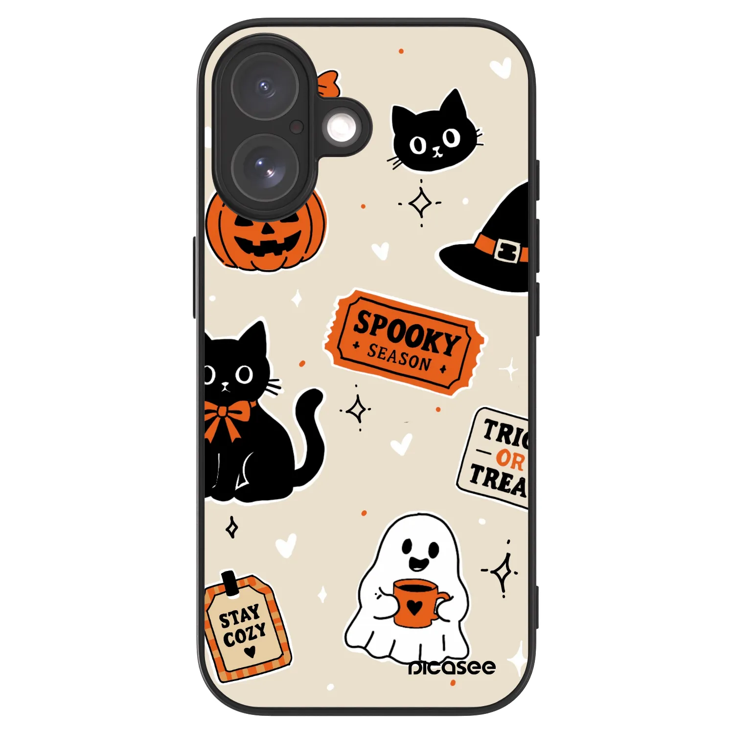 Picasee ULTIMATE CASE MagSafe za Apple iPhone 17 - Halloween stickers