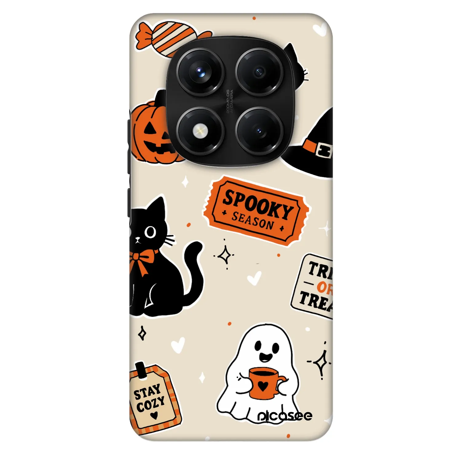 Picasee Fashion Case za Xiaomi Redmi Note 14 Pro+ 5G - Halloween stickers