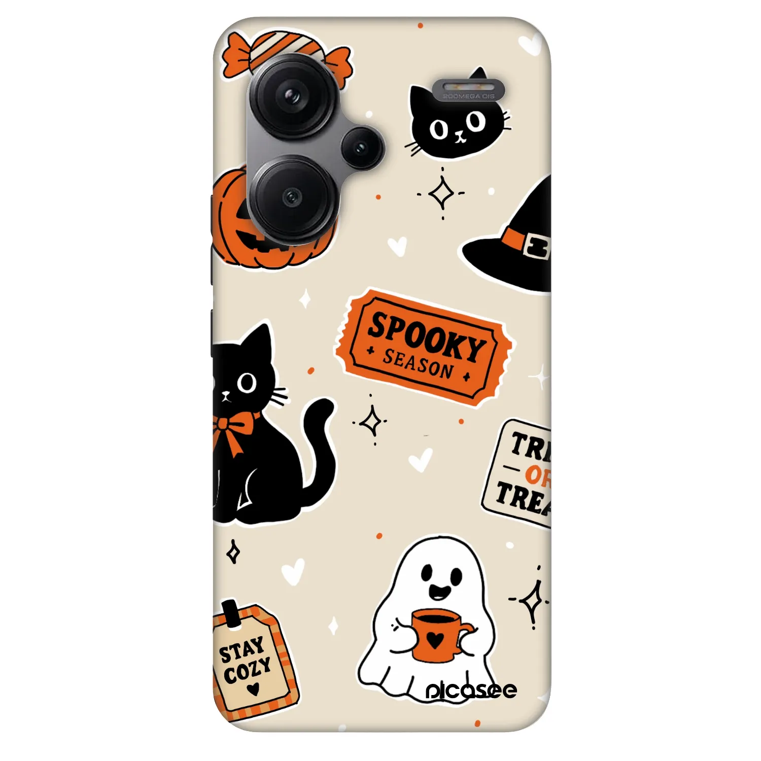Picasee Fashion Case za Xiaomi Redmi Note 13 Pro+ 5G - Halloween stickers