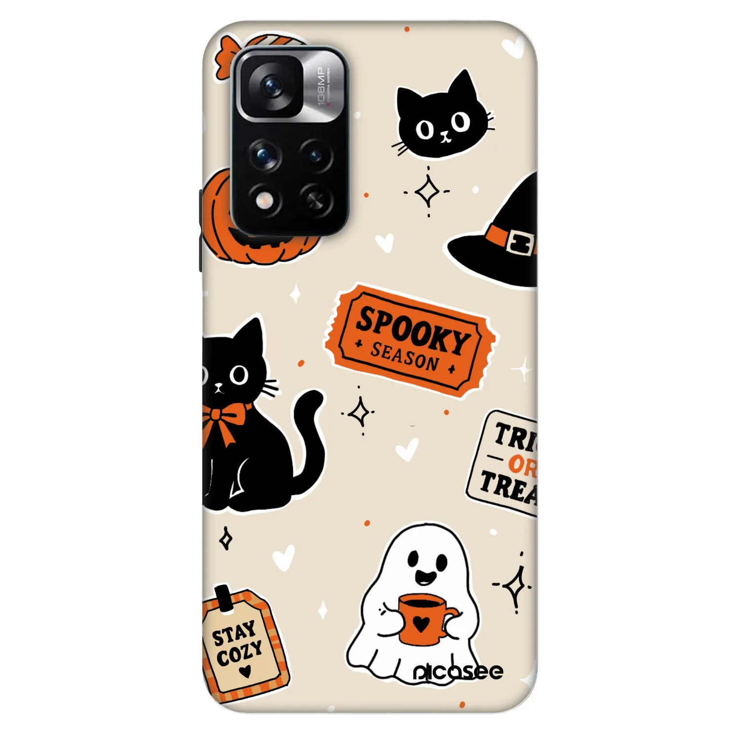 Picasee Fashion Case za Xiaomi Redmi Note 11 Pro - Halloween stickers