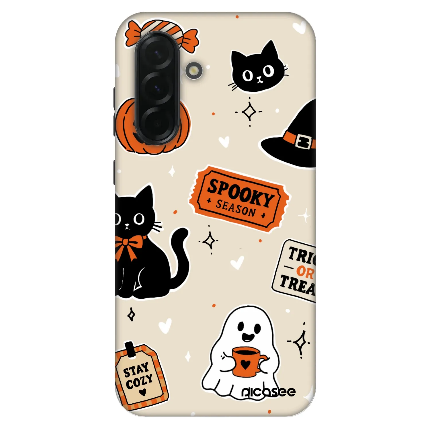 Picasee Fashion Case za Samsung Galaxy A36 5G - Halloween stickers