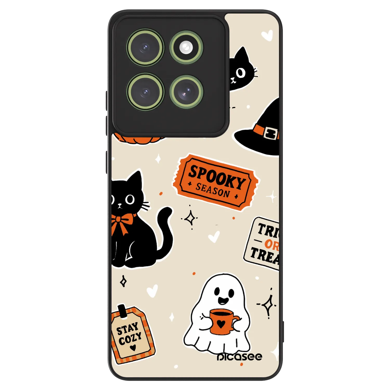 Picasee ULTIMATE CASE za Motorola Moto G86 5G - Halloween stickers