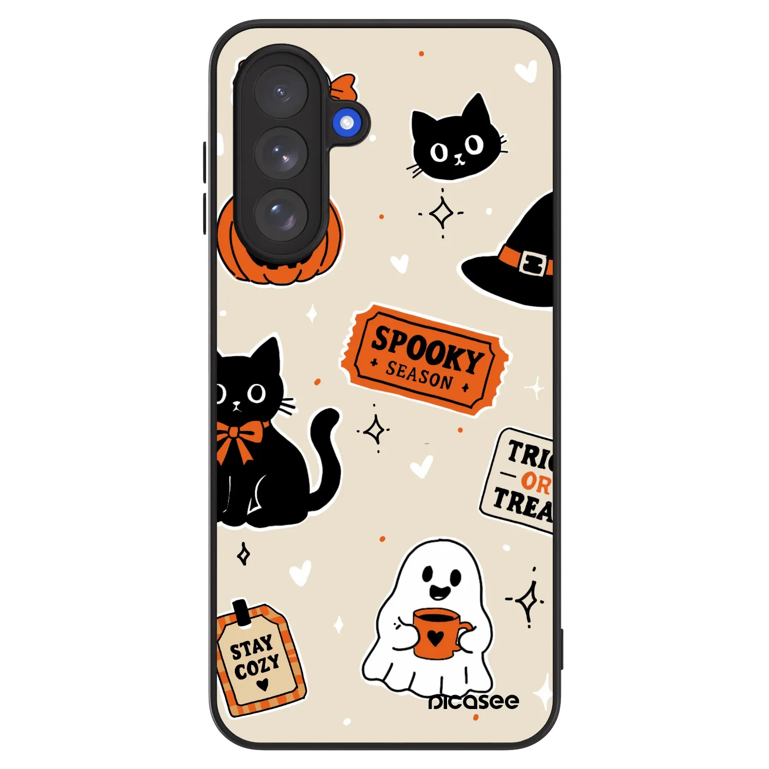 Picasee ULTIMATE CASE za Samsung Galaxy A17 5G - Halloween stickers