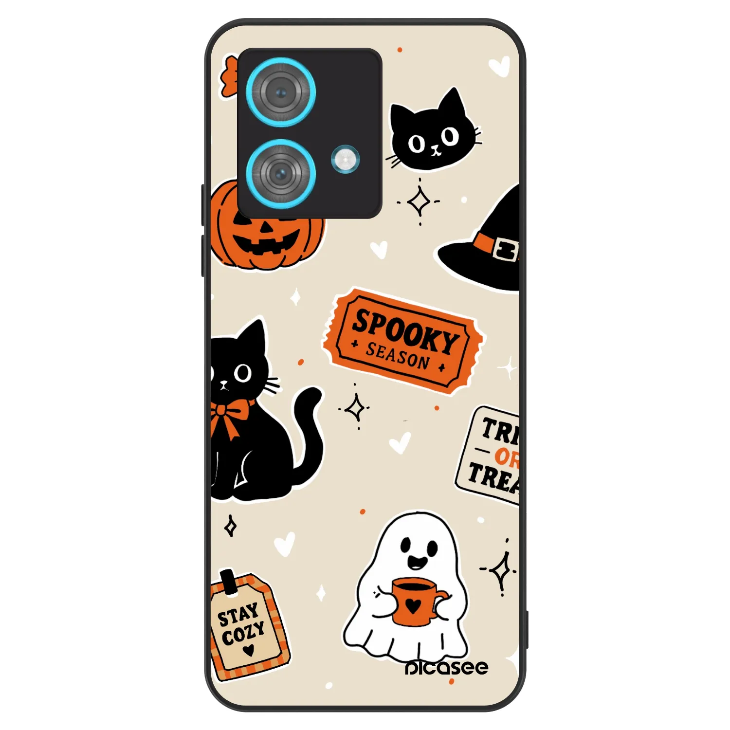 Picasee ULTIMATE CASE za Motorola Edge 40 Neo - Halloween stickers
