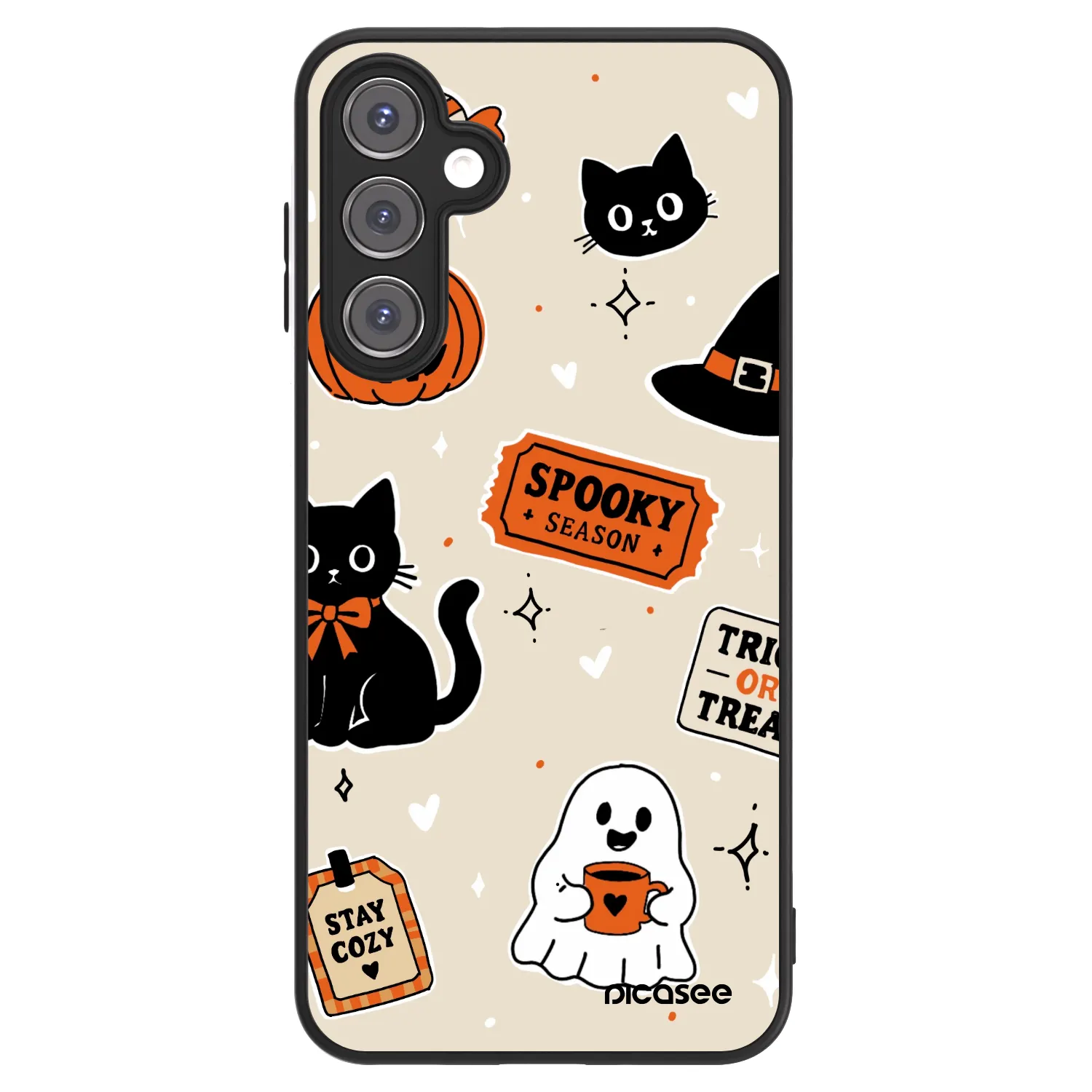 Picasee ULTIMATE CASE za Samsung Galaxy A16 4G - Halloween stickers