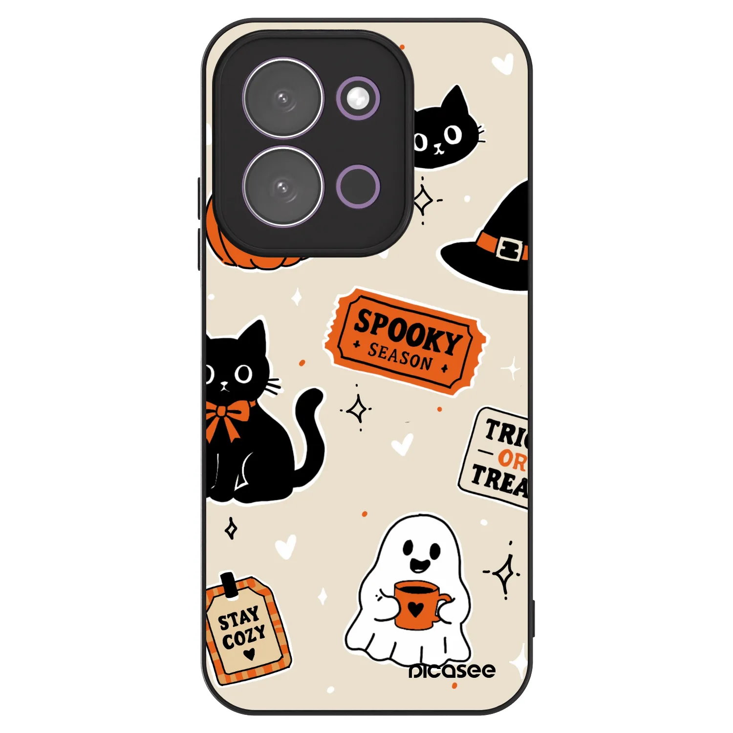 Picasee ULTIMATE CASE za Xiaomi Redmi 15C 5G - Halloween stickers