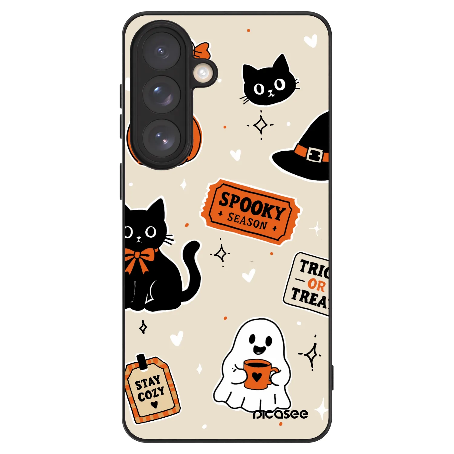 Picasee ULTIMATE CASE PowerShare za Samsung Galaxy S26+ - Halloween stickers