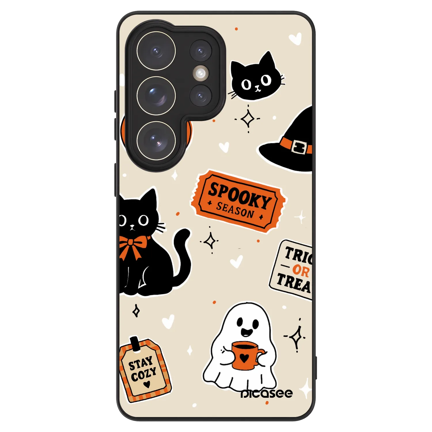 Picasee ULTIMATE CASE PowerShare za Samsung Galaxy S26 Ultra - Halloween stickers