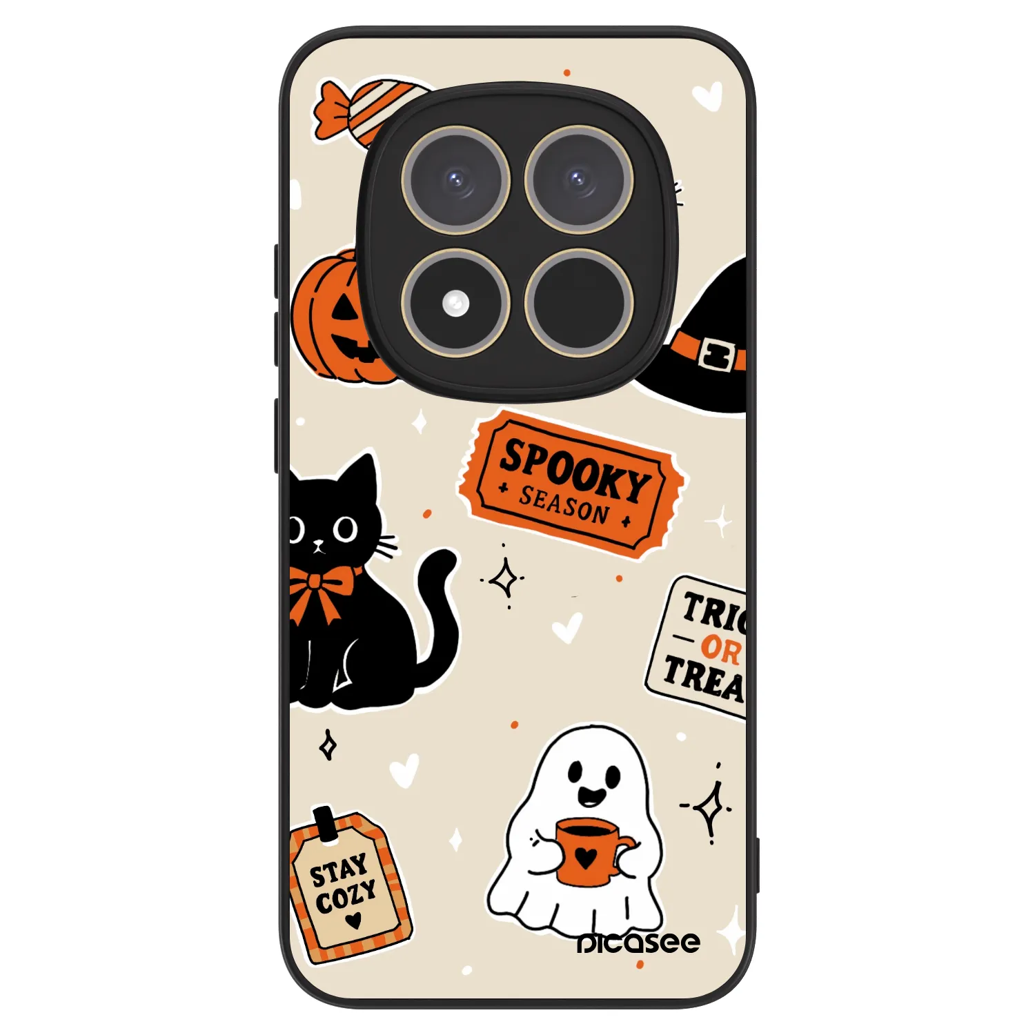 Picasee ULTIMATE CASE za Xiaomi Redmi Note 15 Pro 5G - Halloween stickers