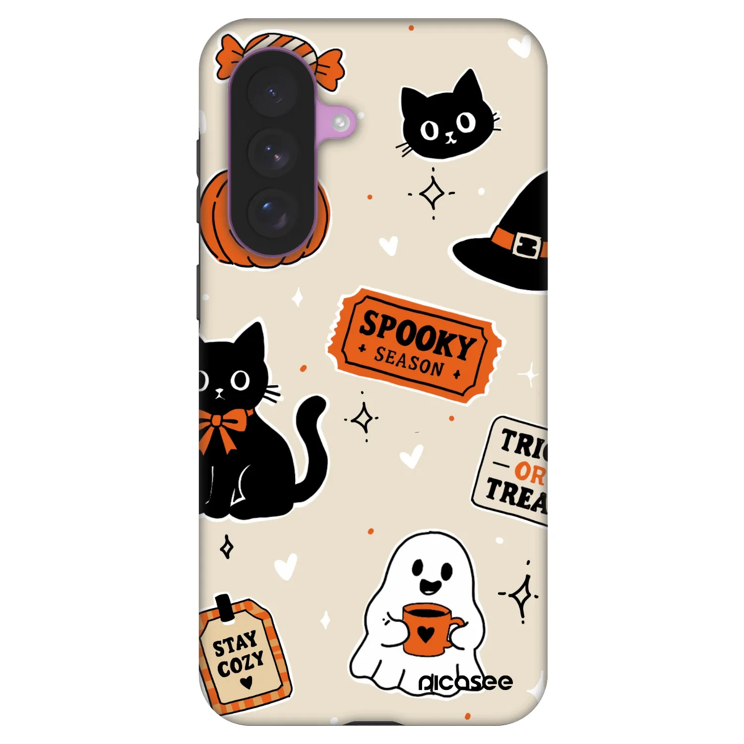 Picasee Fashion Case za Samsung Galaxy A57 5G - Halloween stickers